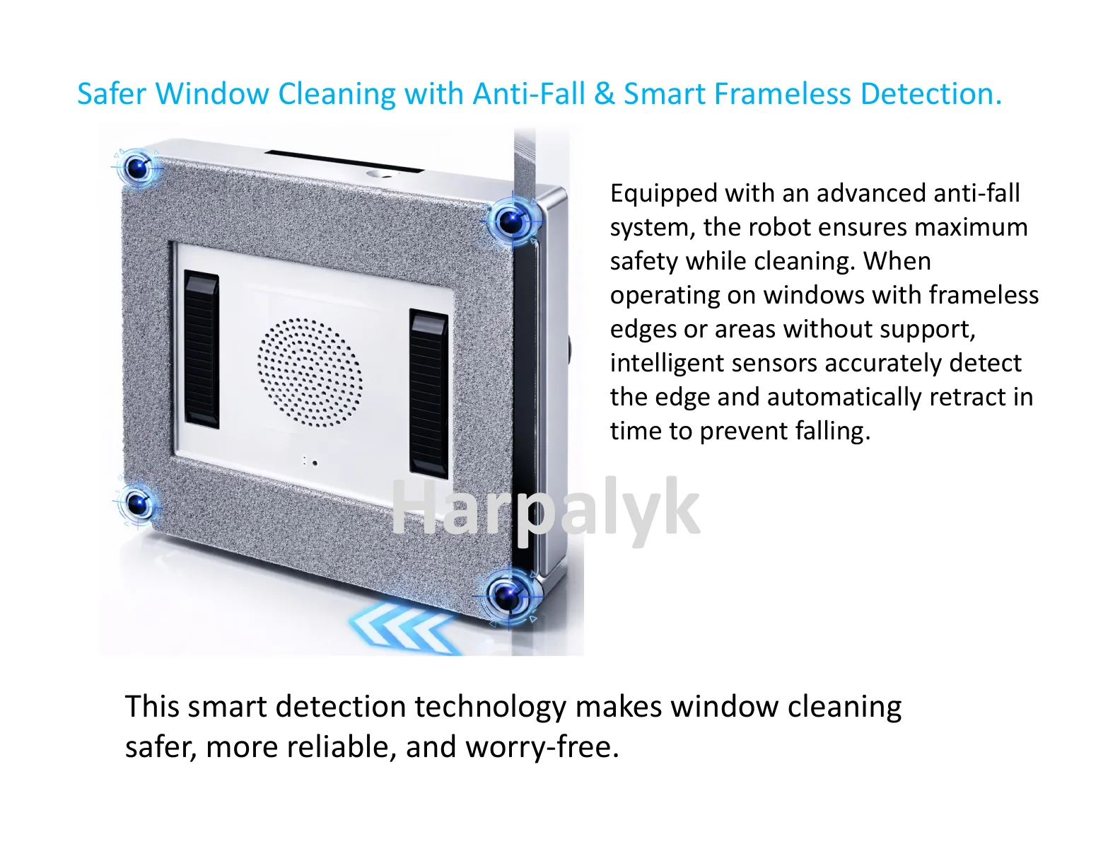 Harpalyk SHINEBOT ShineBot C2 window cleaning robot - feature view 6
